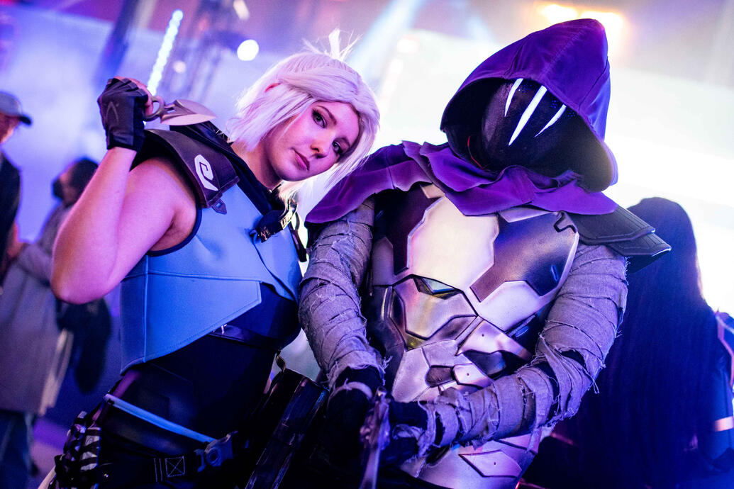 Jett &amp; Omen for Riot Games