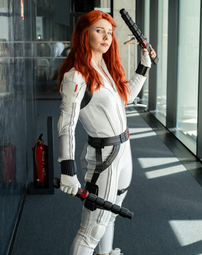 White Widow (Marvel) for SDCCM Press conference