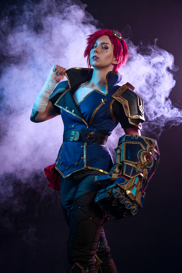 Vi from League of legends by Darka Studio